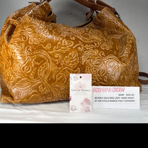UNISEX STELLA BIANCA ITAL- NWT$425.00-